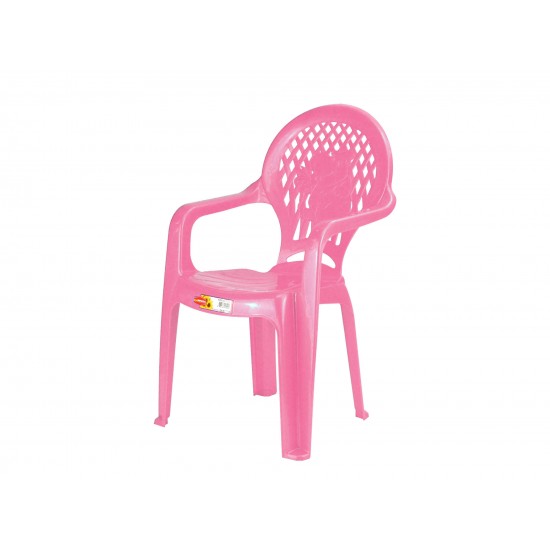 Pink Plastic Children's Chair 56 Height