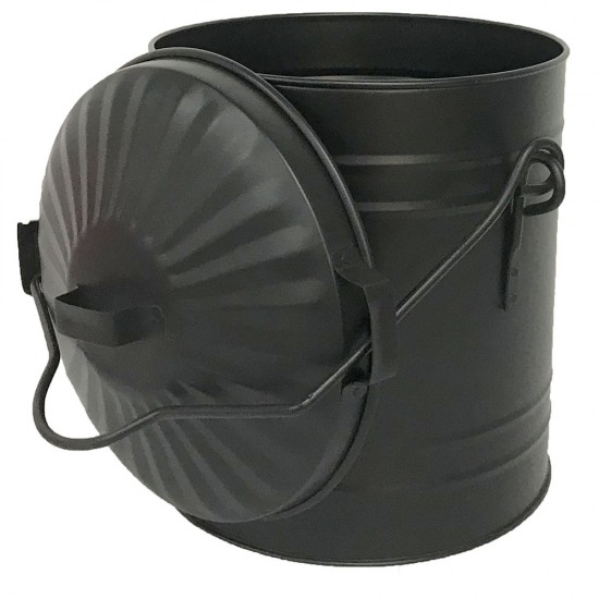 Galvanised Coal Ash Kindling Bucket Carrier image