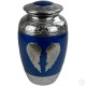 URNS FOR ASHES ADULT LARGE CREMATION URNS FUNERAL MEMORIAL Fly with The Wind Blue Adult Urn image