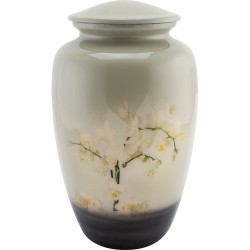 Urns for Ashes Adult Large Cremation Urns Funeral Memorial Peaceful Orchid