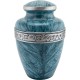Urns for Ashes Adult Large Cremation Urns Funeral Memorial with Blue Milano image