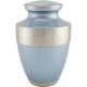 Urns for Ashes Adult Large Cremation Urns Funeral Memorial with Grey Milano Adult Urn image