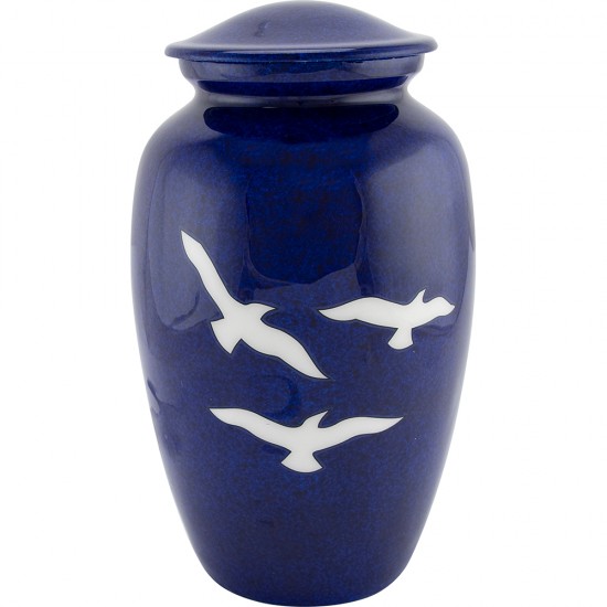 Urns for Ashes Adult Large Cremation Urns Funeral Memorial with Soaring Birds image