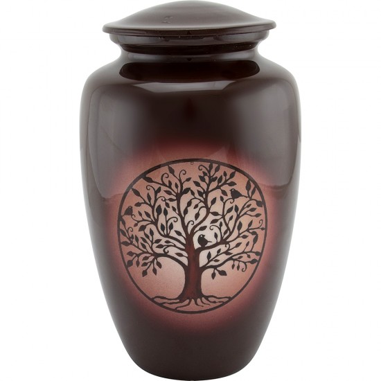 Urns for Ashes Adult Large Cremation Urns Funeral Memorial with Tree of Life Adult Urn image