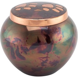 Cremation Brass Urn for Pet Ashes Screw Lid Design - Pet Ashes Keepsakes