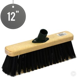 PVC Broom Head Black 12