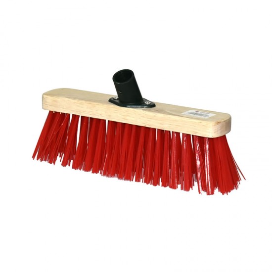 PVC Broom Head Red 12 Cleaning Products image