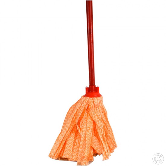 Synthetic Sweeping Mop & Stick image