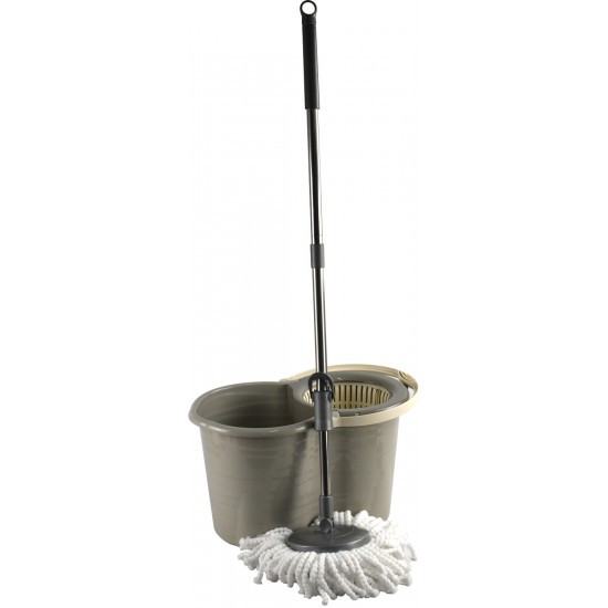 Welle 360° Spin Mop Bucket With Mop & Handle 19L image