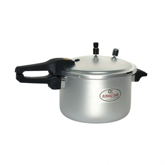 3 Litre Aluminium Pressure Cooker Kitchen Catering Home Cookware DUEL Handle image