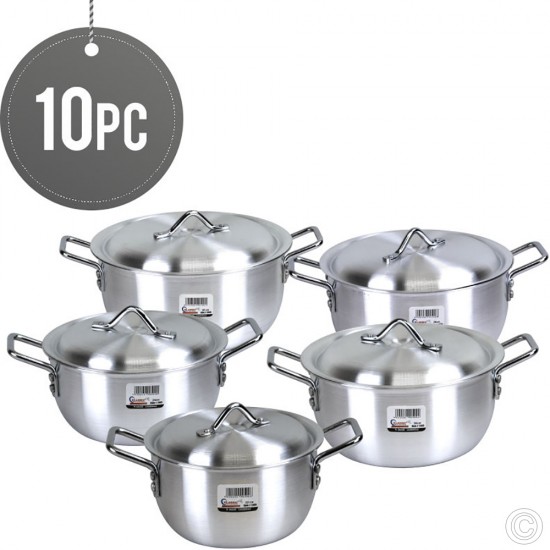 Klassic Crescent 5pcs Set 22,24,26,28,30cm Cookware - Pots & Pans image