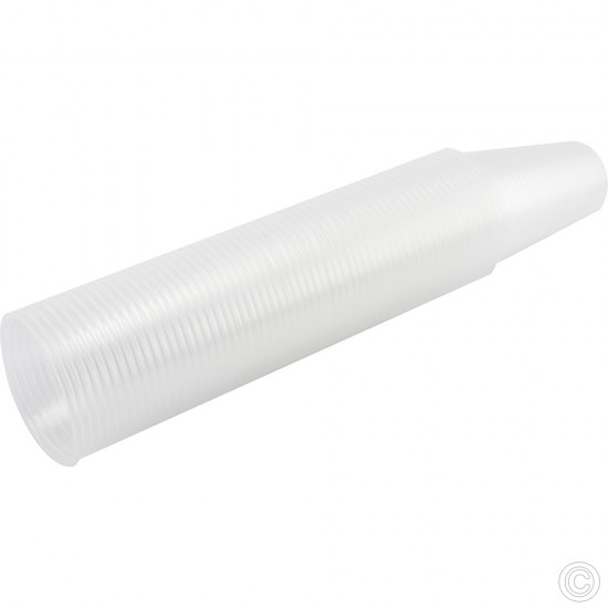 60 X Disposable Cups Clear Plastic Cups 7oz for Water Coolers Vending Disposables Cups Sealed Plastic Disposable image