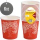 Single Walled Paper Cups 6oz 15pk Paper Disposable image