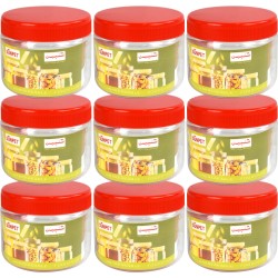 9 PlasticStorage Jars  Container Food Canisters Containers 200ML