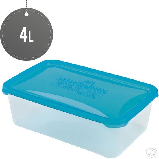 Plastic Microwave Airtight Food Container 4L Food Storage image
