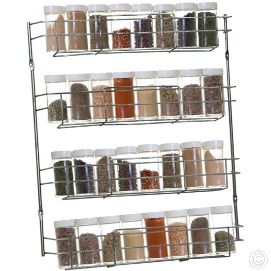 Stainless Steel Spice Rack 4 Tier image