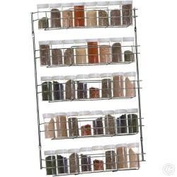 Stainless Steel Spice Rack 5 Tier