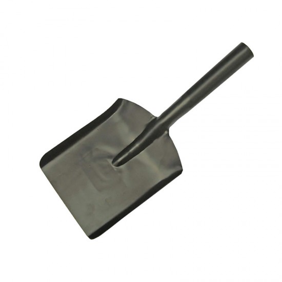 Galvanised Coal Shovel Black 5x8" image