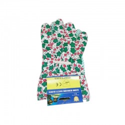 Gardening Gloves Floral 1 Pair