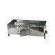 Galvanised Steel Barbecue BBQ Grill Portable image