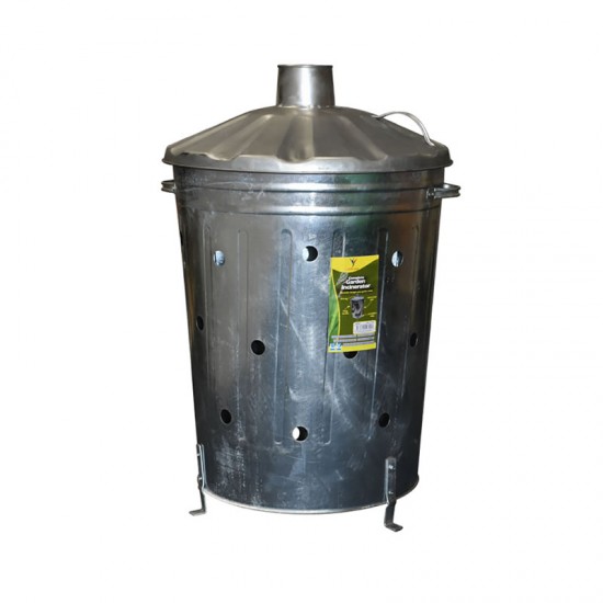 Galvanised Large Incinerator 90L Incinerators & Bins image