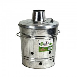 Galvanised Mini Incinerator 15L