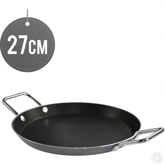 Ashley Non-Stick PAELLA Pan 27cm Steel Handle image