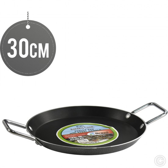 Ashley Non-Stick PAELLA Pan 30cm Steel Handle image