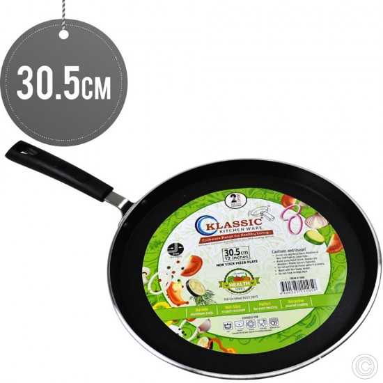 Klassic Non-Stick Flat Tawa/Pan 30.5cm 3.5MM Non Stick Cookware image