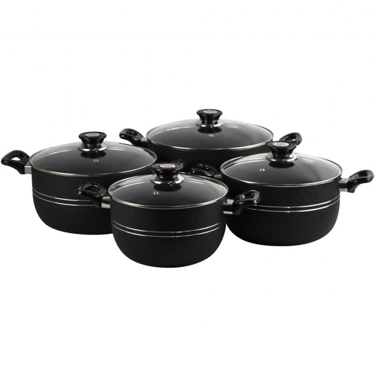 Ashley NS Casserole 22-24-26-28cm BLACK INDUCTION image