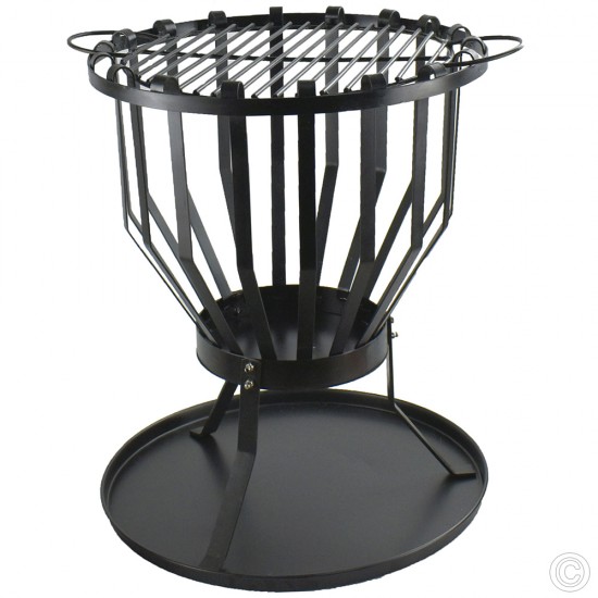 Outdoor Garden Fire Pit Bucket Outdoor image