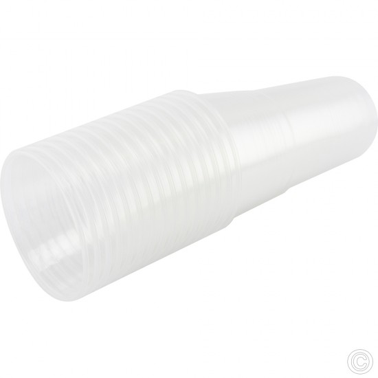 15 X Disposable Cups Clear Plastic Cups 1 Pint for Water Coolers Vending Disposables Cups Sealed image