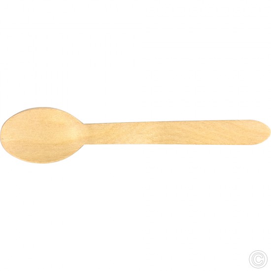 Biodegradable Wooden Spoons 50 pack