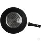 30cm Non stick Wok Pan Black Induction Stir Fry Pan with Lid Deep Frying Pot Granite Coating Long Handle Non Stick Cookware image