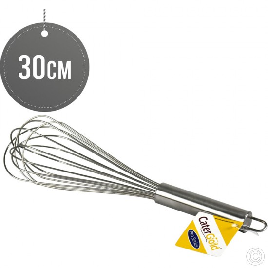 Heavy Duty Pro Whisk Stainless Steel 30cm image