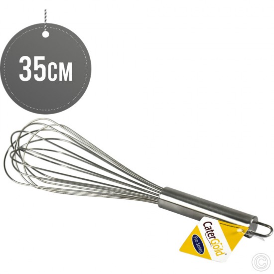 Heavy Duty Pro Whisk Stainless Steel 35cm Prof Series Cookware image
