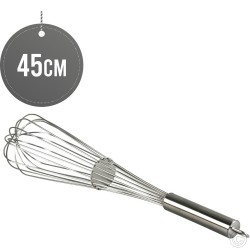 Heavy Duty Whisk Stainless Steel  45cm