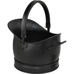 Steel Sallet Coal Bucket Scuttle Hod Antique Style Medium