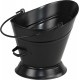 Black Coal Ash Kindling Bucket Fireplace 31cm image