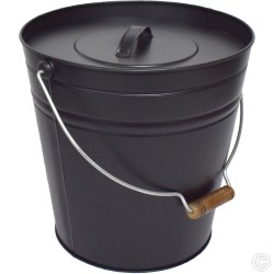 Galvanised Metal Ash Kindling buckets