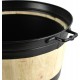 Galvanised Steel Wooden Storage Buckets 2pack Scuttles image