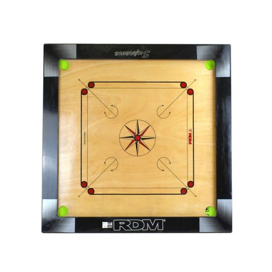 Carrom Board With Strikers and Coins 35