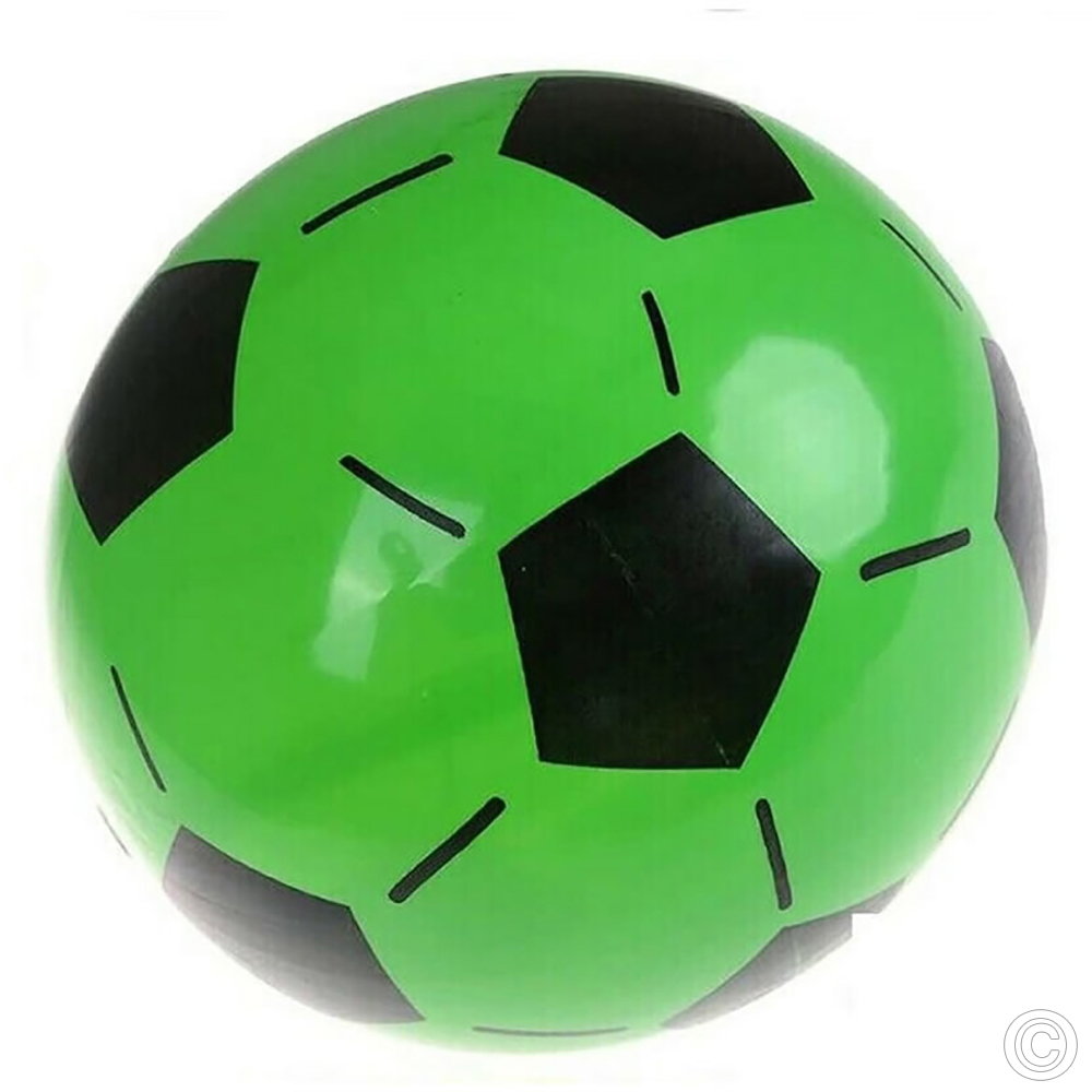 Green clearance soccer ball