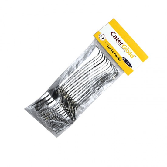 Pro Stainless Steel Table Forks 12pack image