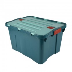 Hard Plastic Storage Box Tool Box 34L 490x 360x 280mm