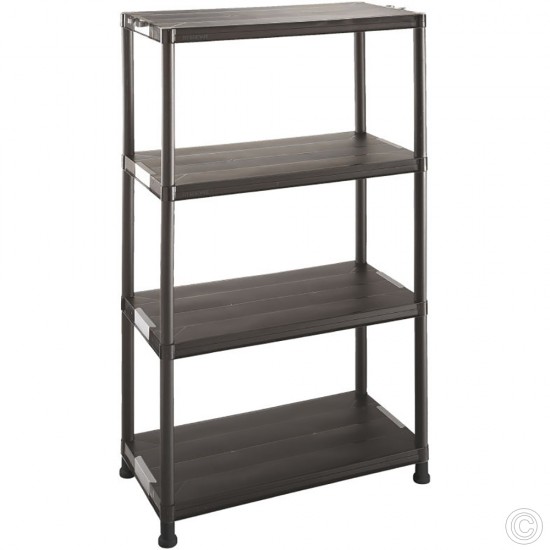 Heavy Duty Plastic Storage Shelves 4 Tier Storage & Organisation image