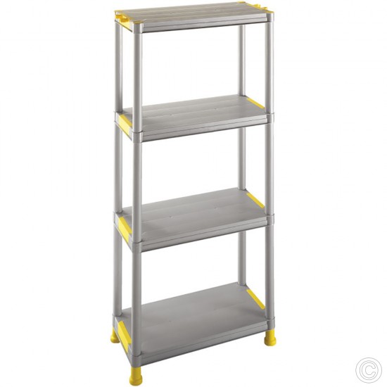 Heavy Duty Shelves Plastic 4 Tier Storage & Organisation image