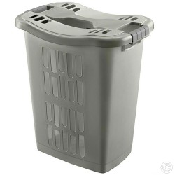 Plastic Square Laundry Basket 60L Talpa