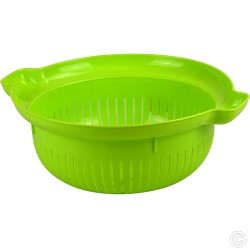 Plastic Colander 30cm Green