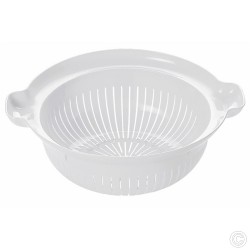 Plastic Colander 30cm White